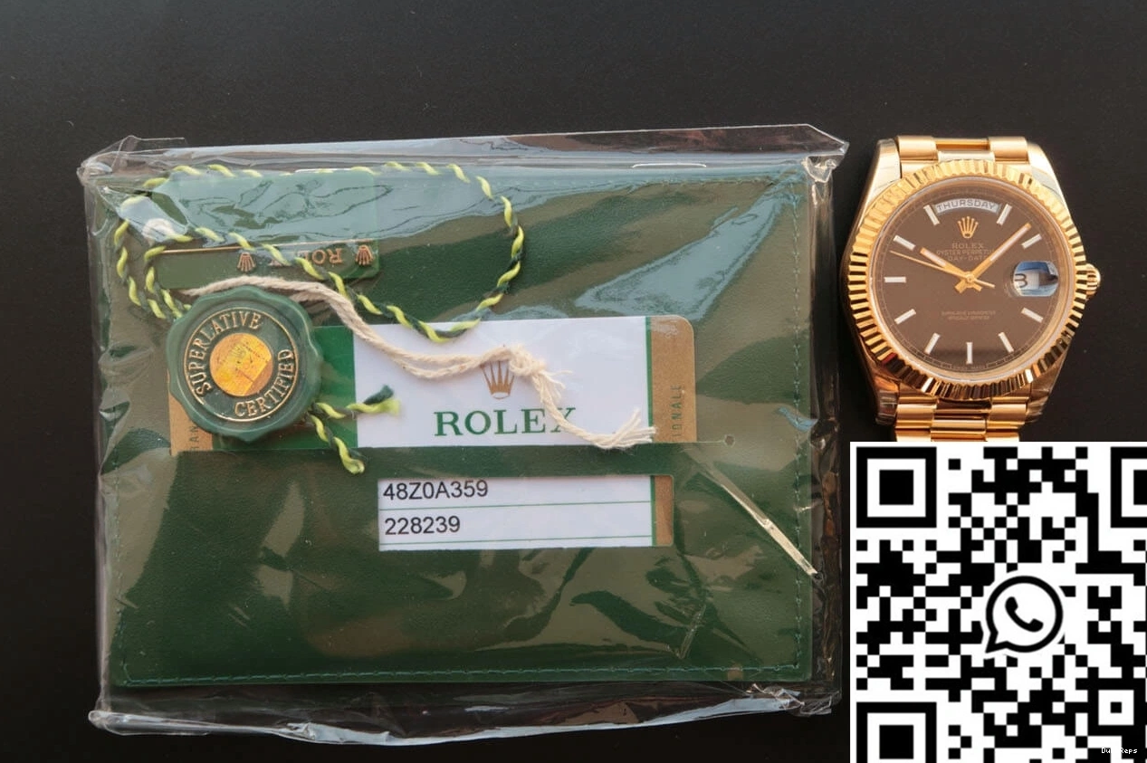 Gold Yellow M228238-0004 Rolex Factory Day Date EW 1001